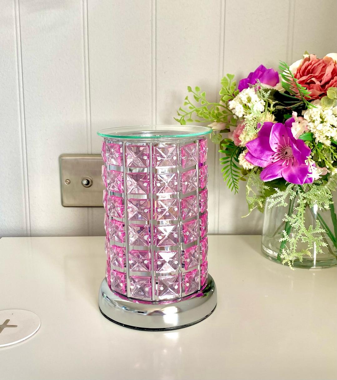 Touch Control Electric Warmer - Pink Crystal