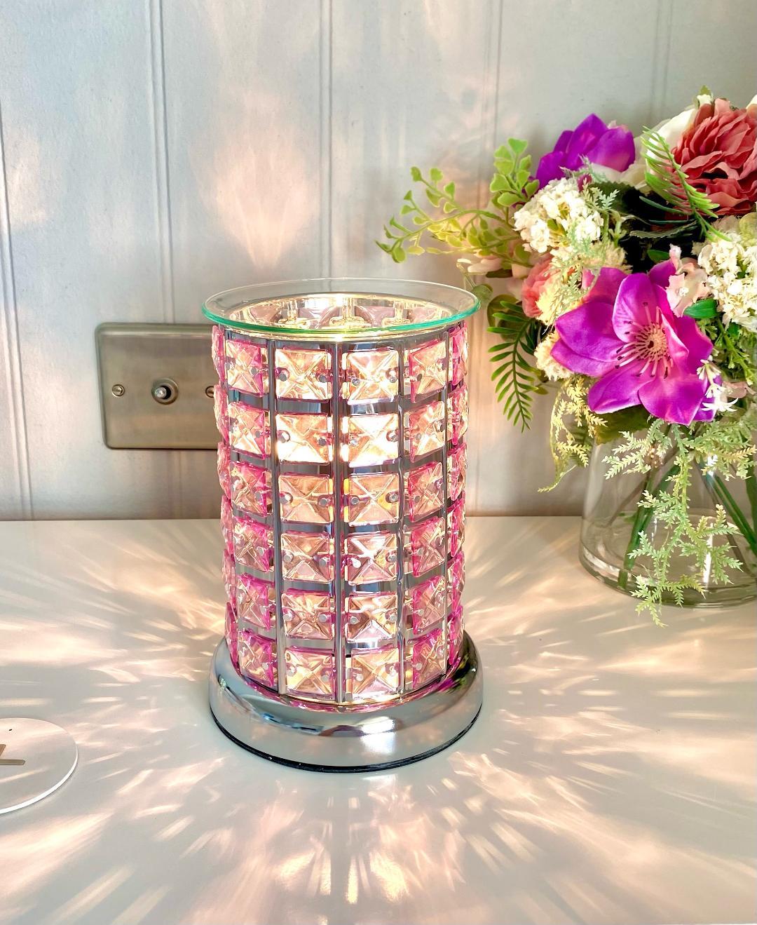 Touch Control Electric Warmer - Pink Crystal